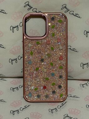 Rose gold bling iPhone 13 Pro Max case ✨💗 Unbranded
